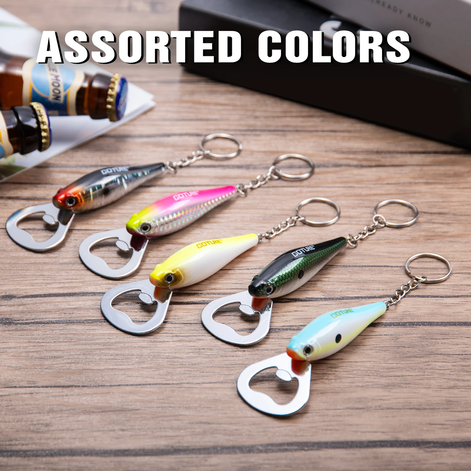 Fishing Lure Making Kit - Goture 1pcs Fishing Lure Bottle Opener