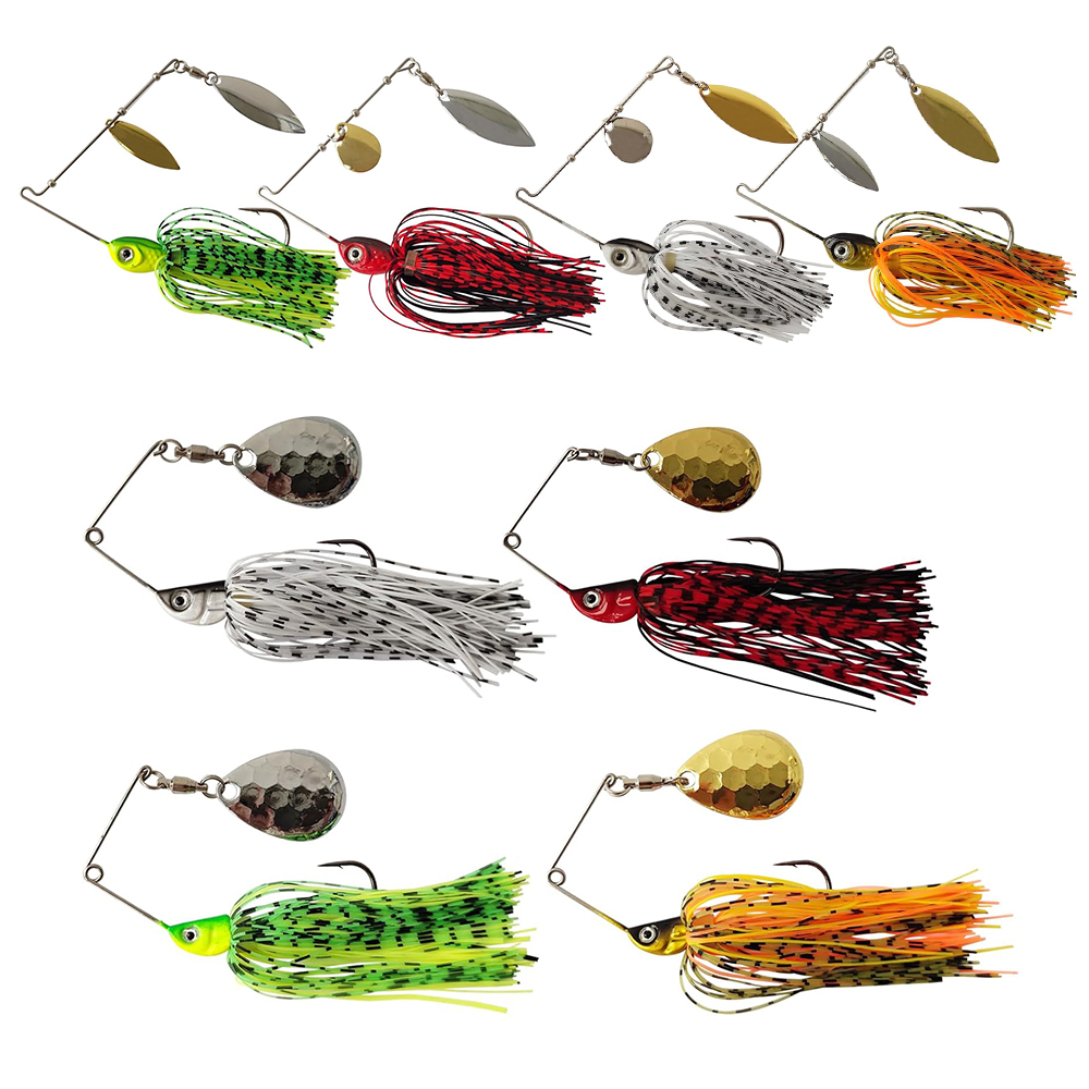 Fishing Lure Swimbait - Eupheng Spinner Bait Spoon Wire Bait