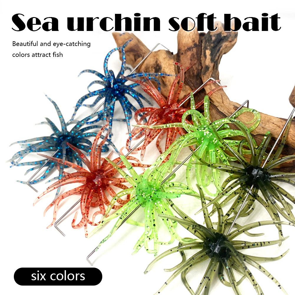 Fishing Lure Swimbait - Floating TPR Sea Urchin Spiky Ball