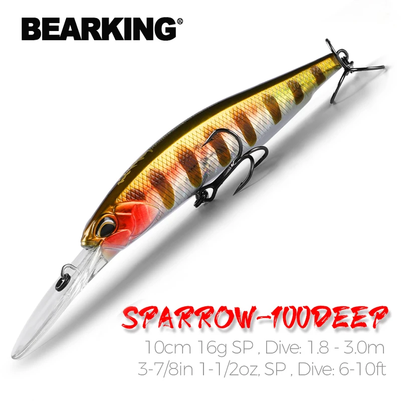 Fishing Lure Jerkbait - BEARKING 10cm 16g Super Magnet Weight