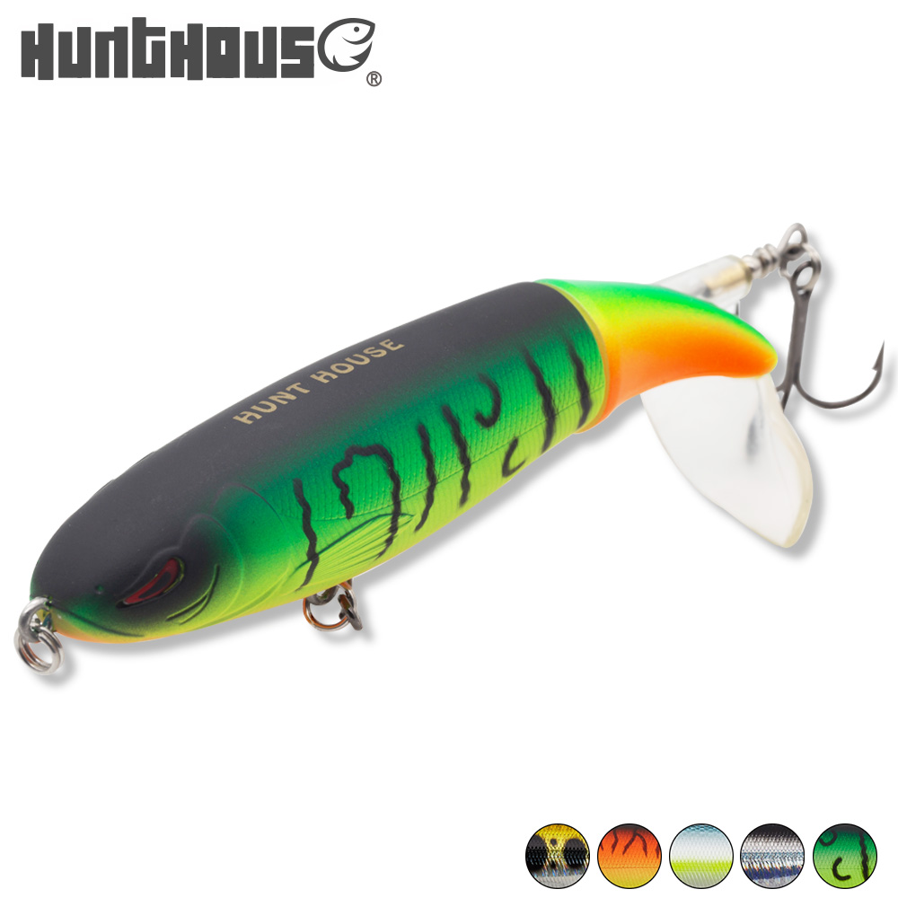 Fishing Lure Popper - Hunthouse Whopper Plopper Hard Pencil Fishing