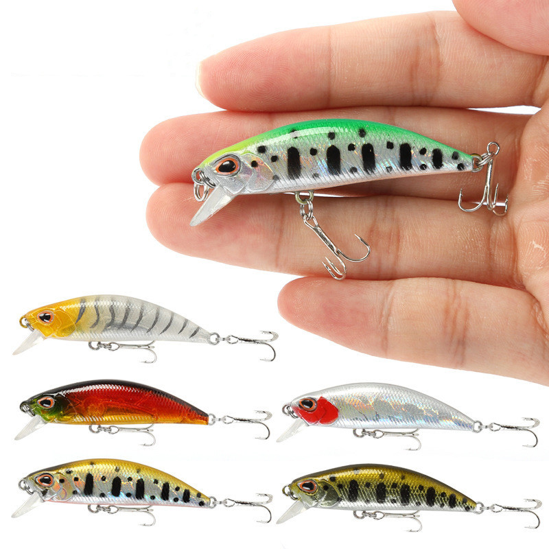 Fishing Lure Jerkbait - Mini Sinking Minnow Wobblers Fishing Lures