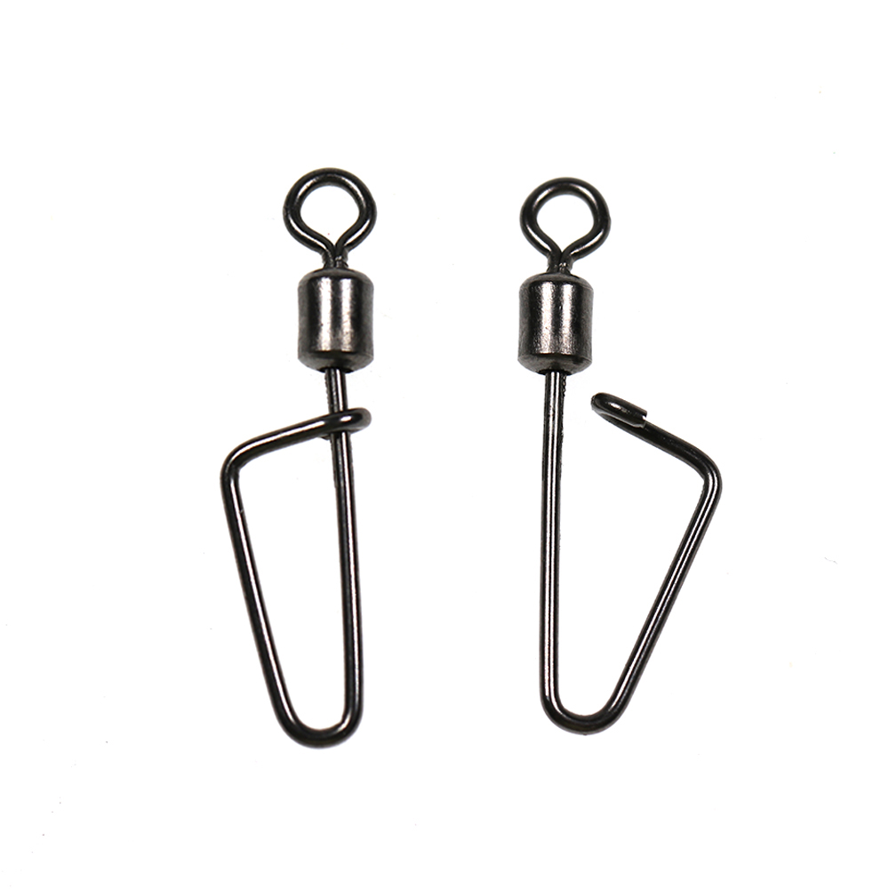 Fishing Lure Accessories - 20PCS #12 -1/0 Rolling Swivel Swing