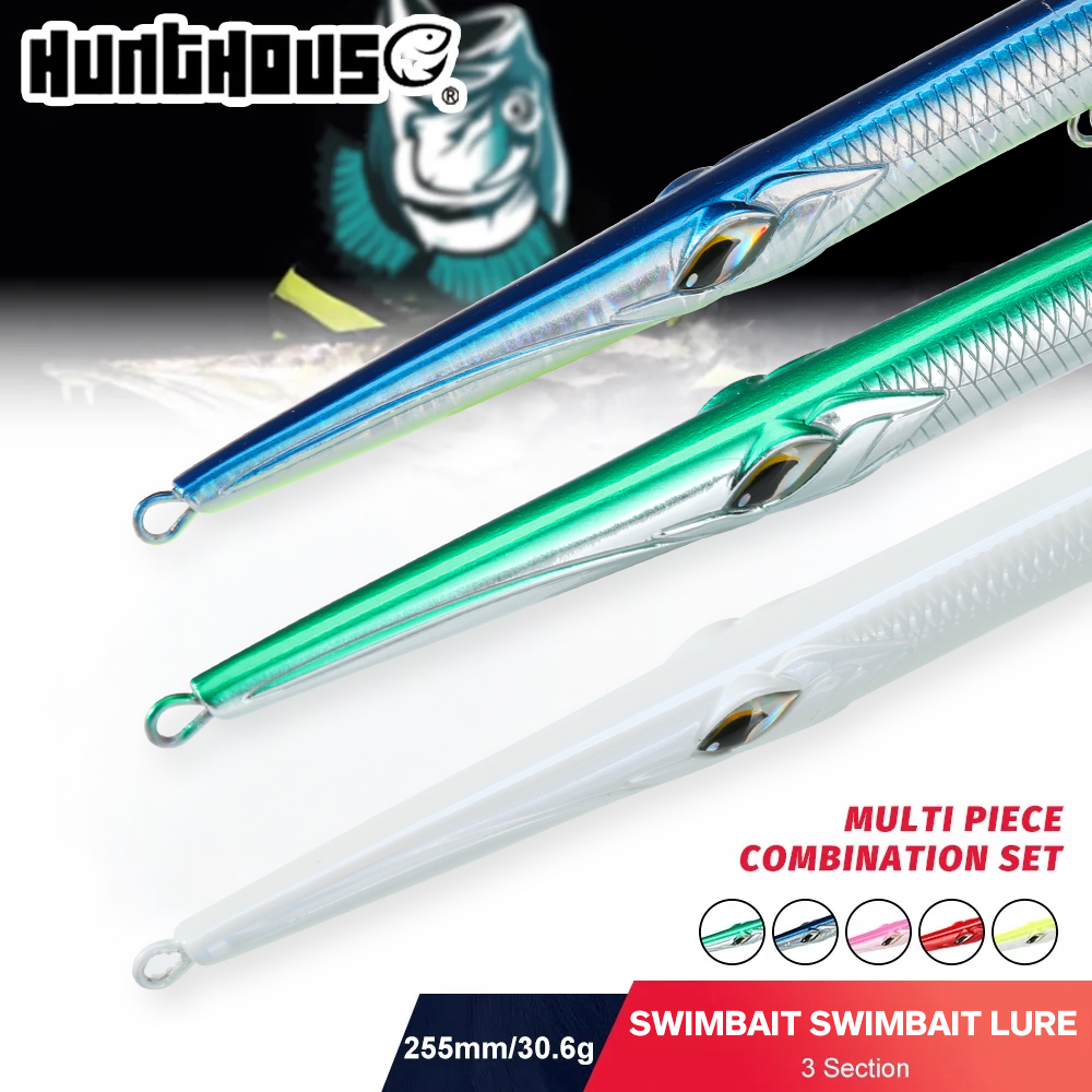 Fishing Lure Swimbait - Hunthouse 3PCS Swimbait 255 Pencil Fishing