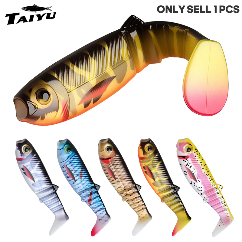 Fishing Lure Popper - TAIYU 3pcs 7.5cm 6g 3D Multi-Jointed