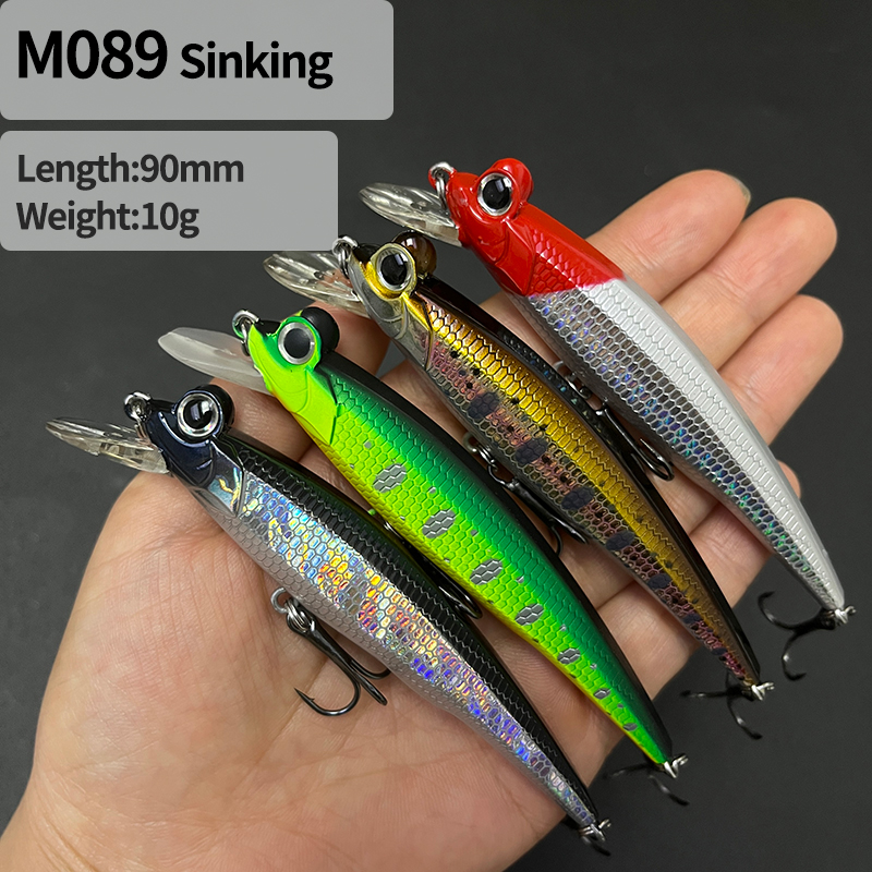 Fishing Lure Jerkbait - 90mm 10g Slow Sinking Jerkbait Minnow