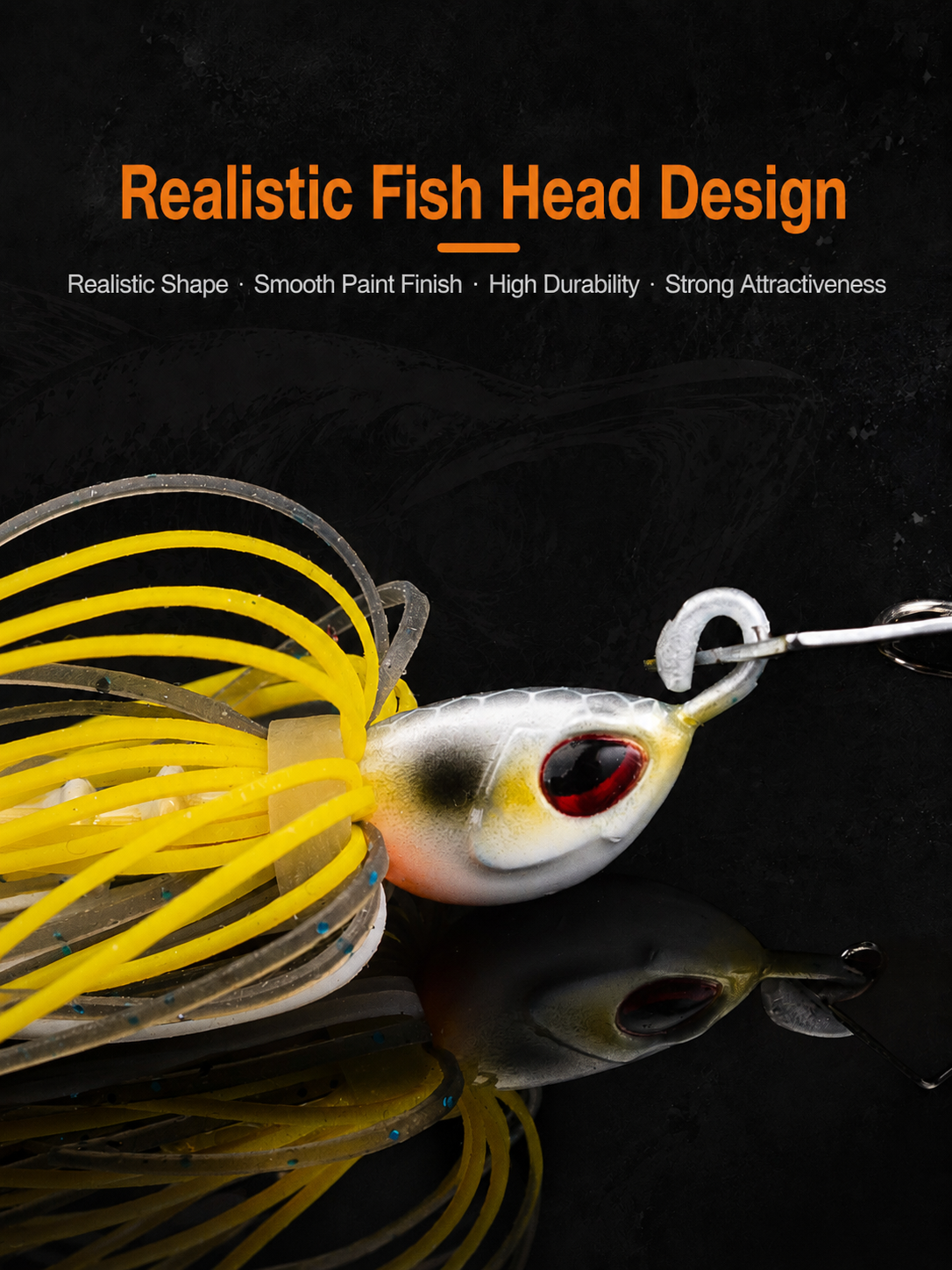 Spinnerbait Lure Set Silicone  - Fishing Lure Blade Bait 评论和价格