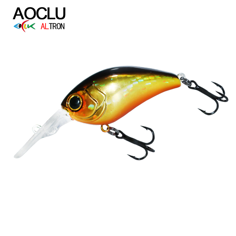 AOCLU Floating Minnow 50mm 10g - Fishing Lure Crankbait 评论和价格