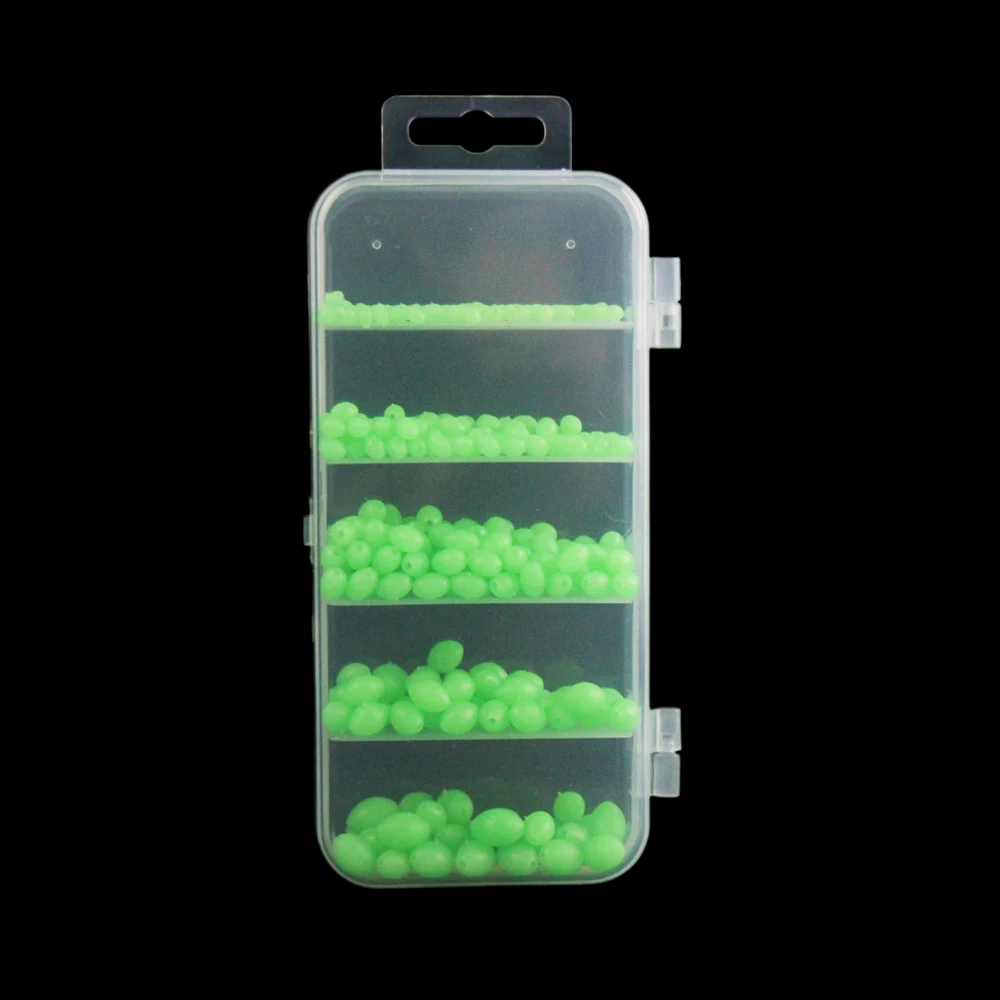 Ackibbik 375pcs/box Luminous F - Fishing Lure Soft Plastic 评论和价格