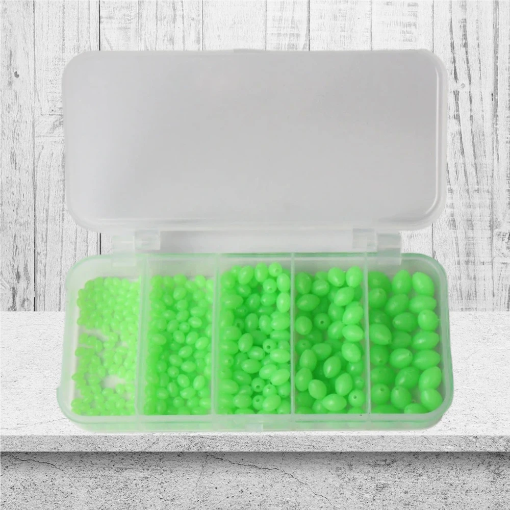 Ackibbik 375pcs/box Luminous F - Fishing Lure Soft Plastic 评论和价格
