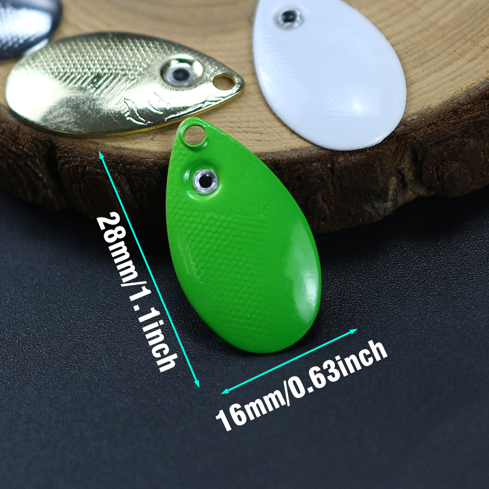 42Pcs Colorful Metal Fishing S - Fishing Lure Blade Bait 评论和价格