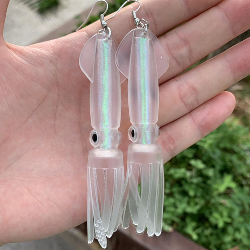 Noctilucence/Color Tube Squid  - Fishing Lure Soft Plastic 评论和价格