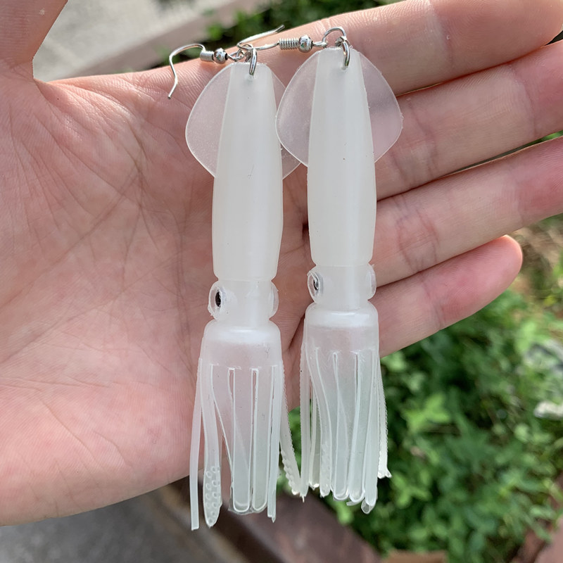 Noctilucence/Color Tube Squid  - Fishing Lure Soft Plastic 评论和价格
