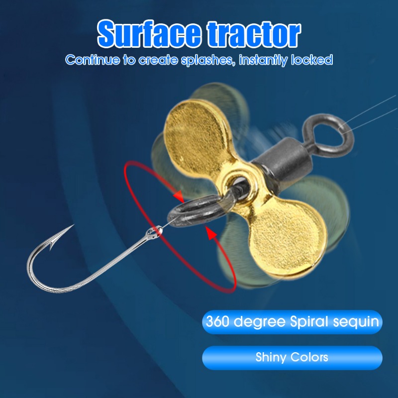 Plug Casting Fishing Propeller - Fishing Lure Spinnerbait 评论和价格