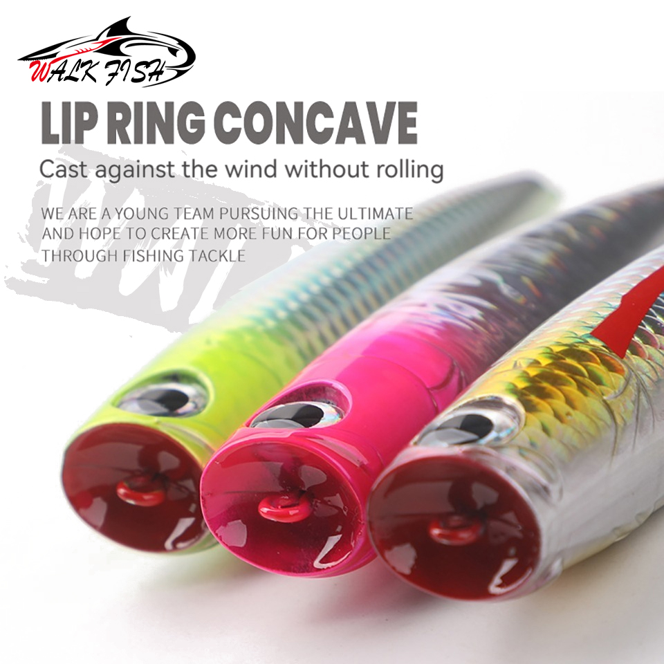 WALK FISH 1Pcs 110mm 25g Float - Fishing Lure Popper 评论和价格