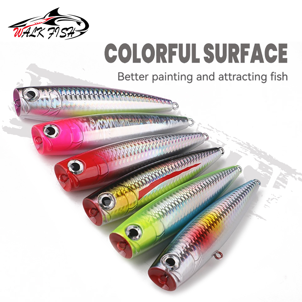 WALK FISH 1Pcs 110mm 25g Float - Fishing Lure Popper 评论和价格