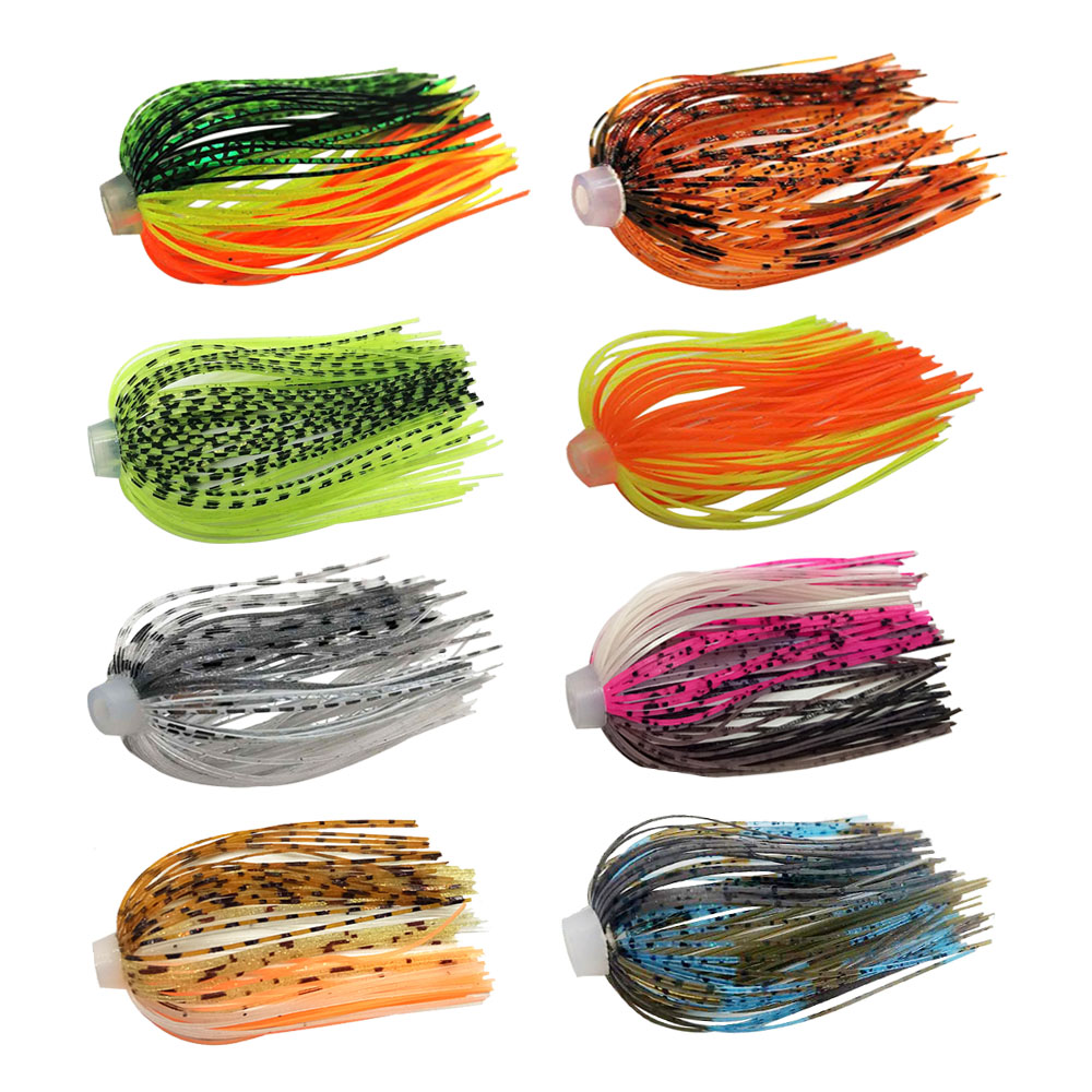 5 pcs/lot 88 Strands 64mm Sili - Fishing Lure Buzzbait 评论和价格