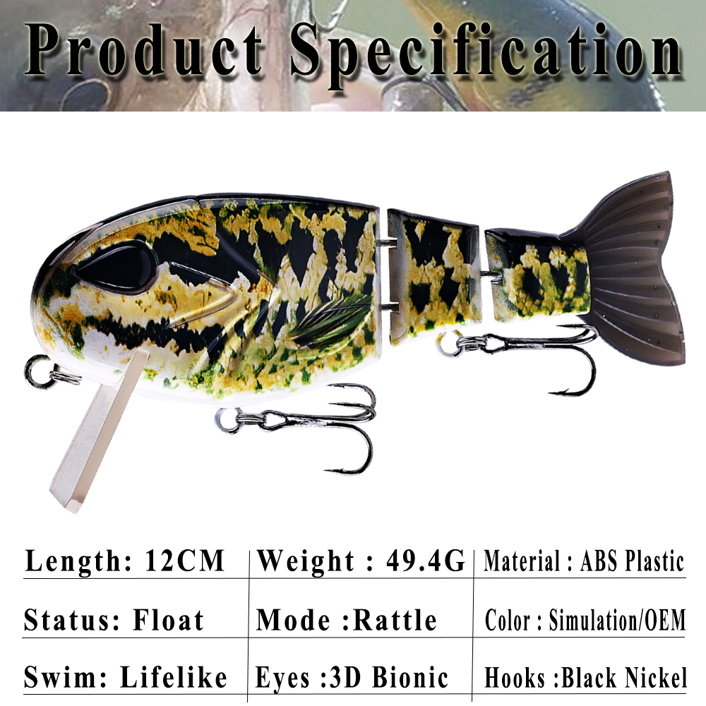 Chan's Huang 1PCS Square Bill  - Fishing Lure Popper 评论和价格