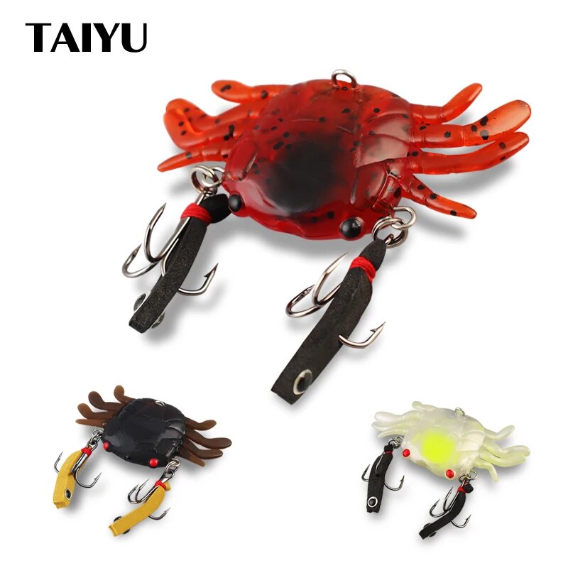 TAIYU Bionic Crab Fishing Lure - Fishing Lure Soft Plastic 评论和价格