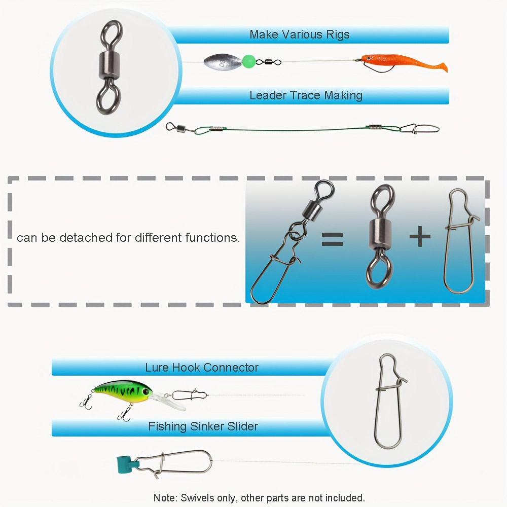 95/210 PCS Set Fishing Connect - Fishing Lure Making Kit 评论和价格