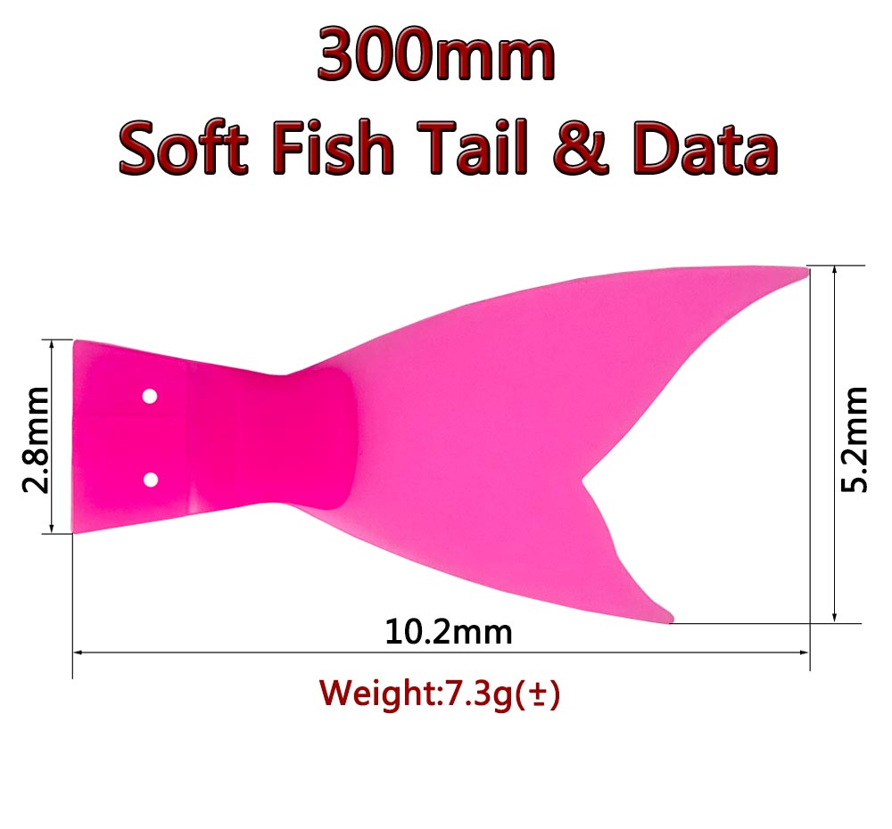 6PCS 300mm Jointed Bait Spare  - Fishing Lure Popper 评论和价格