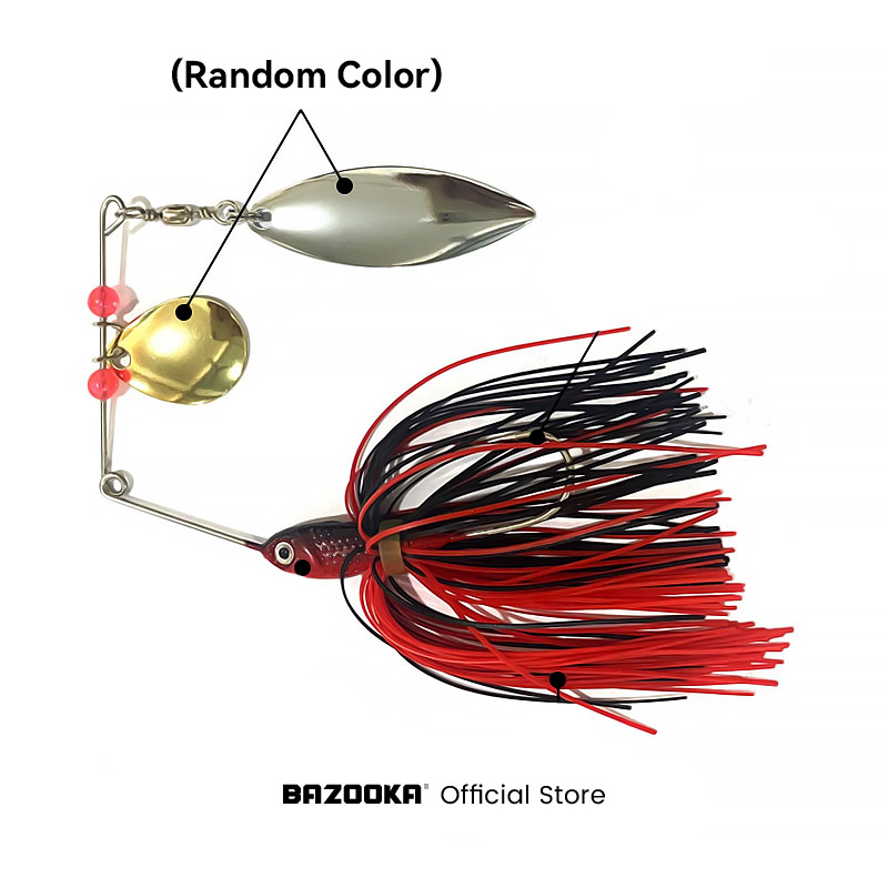 Bazooka 15g 18g Spinnerbait Fi - Fishing Lure Swimbait 评论和价格