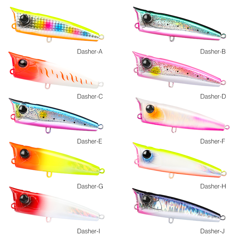 TSURINOYA 90mm 23g Topwater Po - Fishing Lure Popper 评论和价格