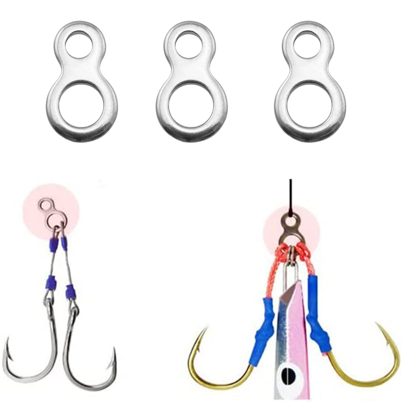 10-50Pcs Stainless Steel Fishi - Fishing Lure Jig 评论和价格