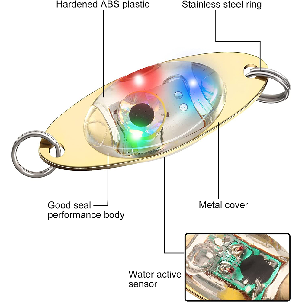 PRO BEROS LED Fishing Deep Dro - Fishing Lure Spoon 评论和价格