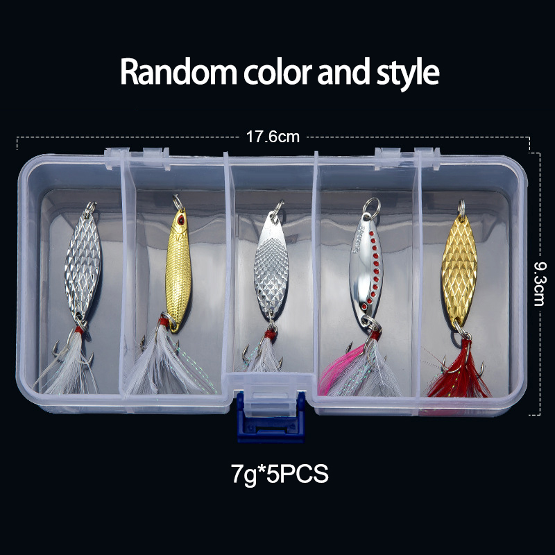 Metal Spoon Spinner Fishing Lu - Fishing Lure Spinner 评论和价格