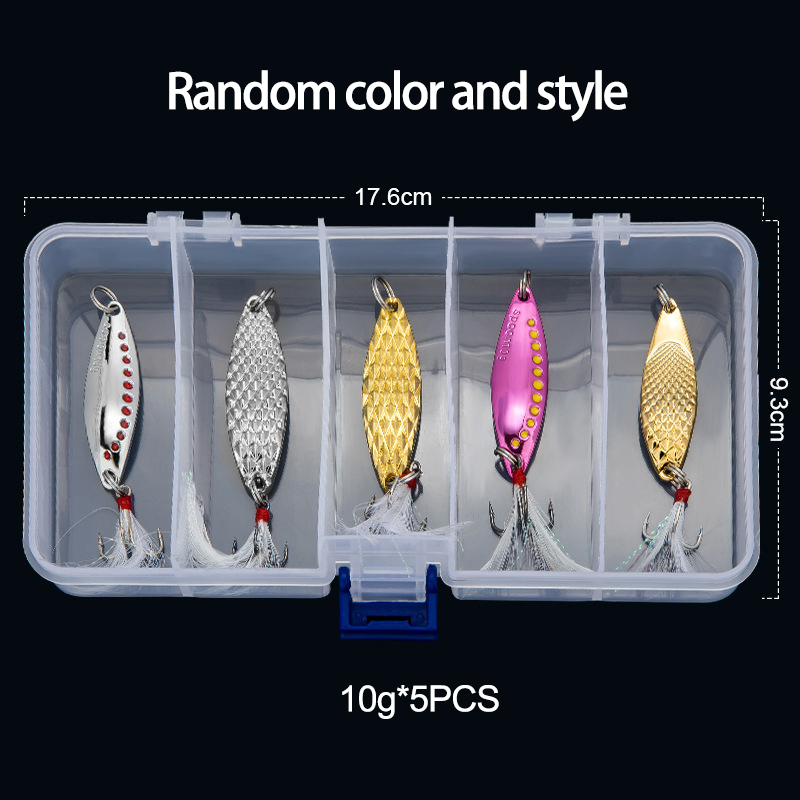 Metal Spoon Spinner Fishing Lu - Fishing Lure Spinner 评论和价格