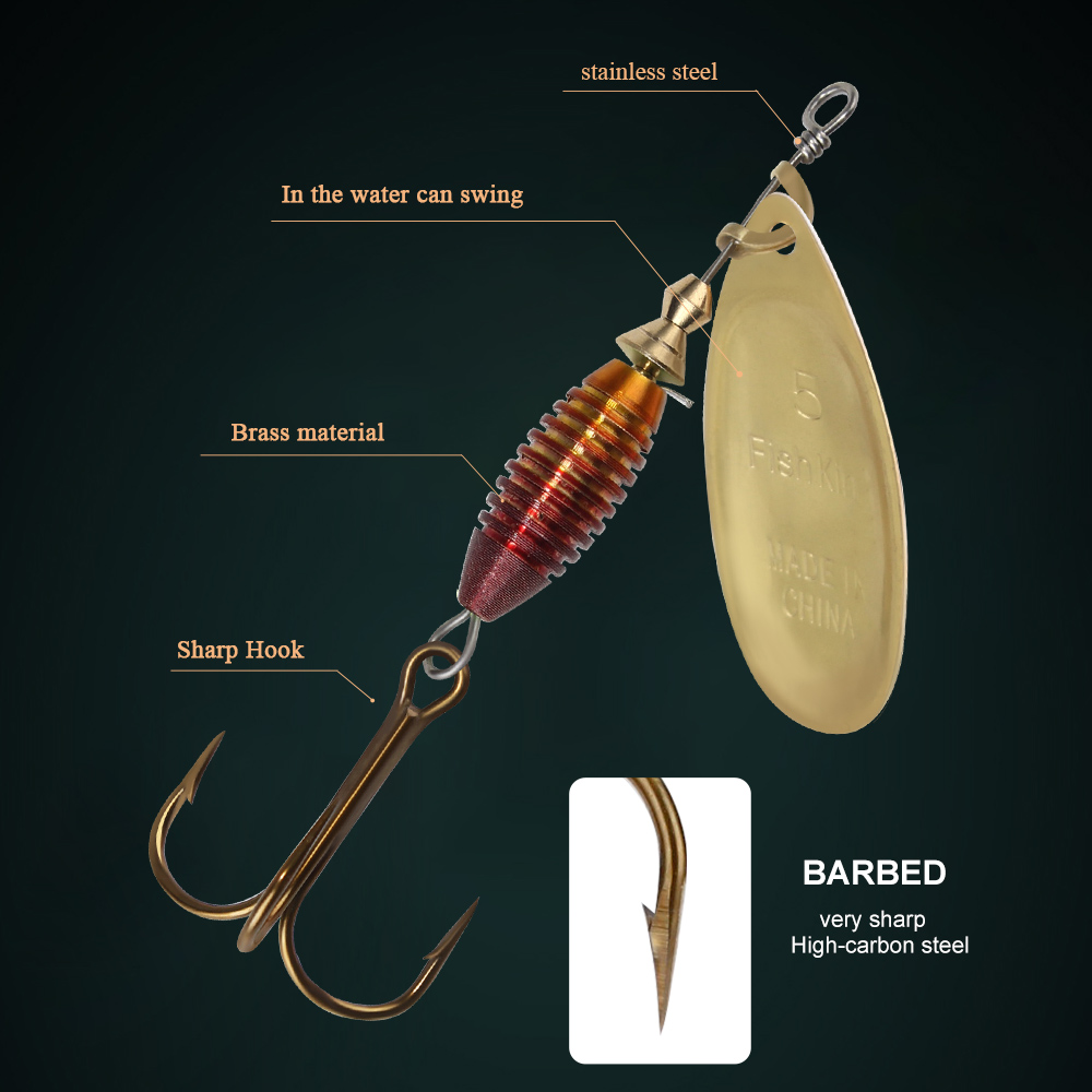 Metal Fishing Lure 4g 4.8g 7g  - Fishing Lure Swimbait 评论和价格