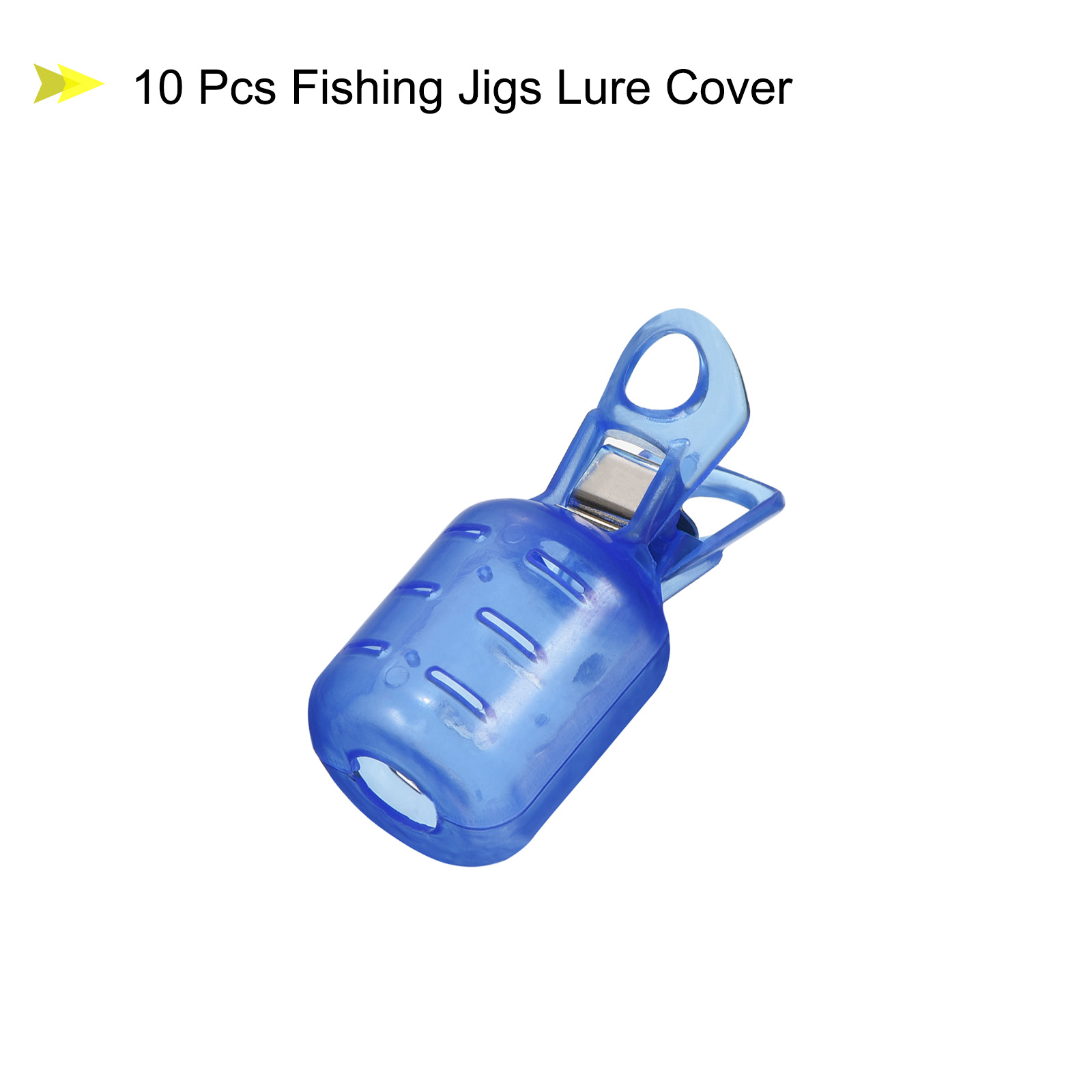 10pcs Small Size Squid Jig Hoo - Fishing Lure Box 评论和价格