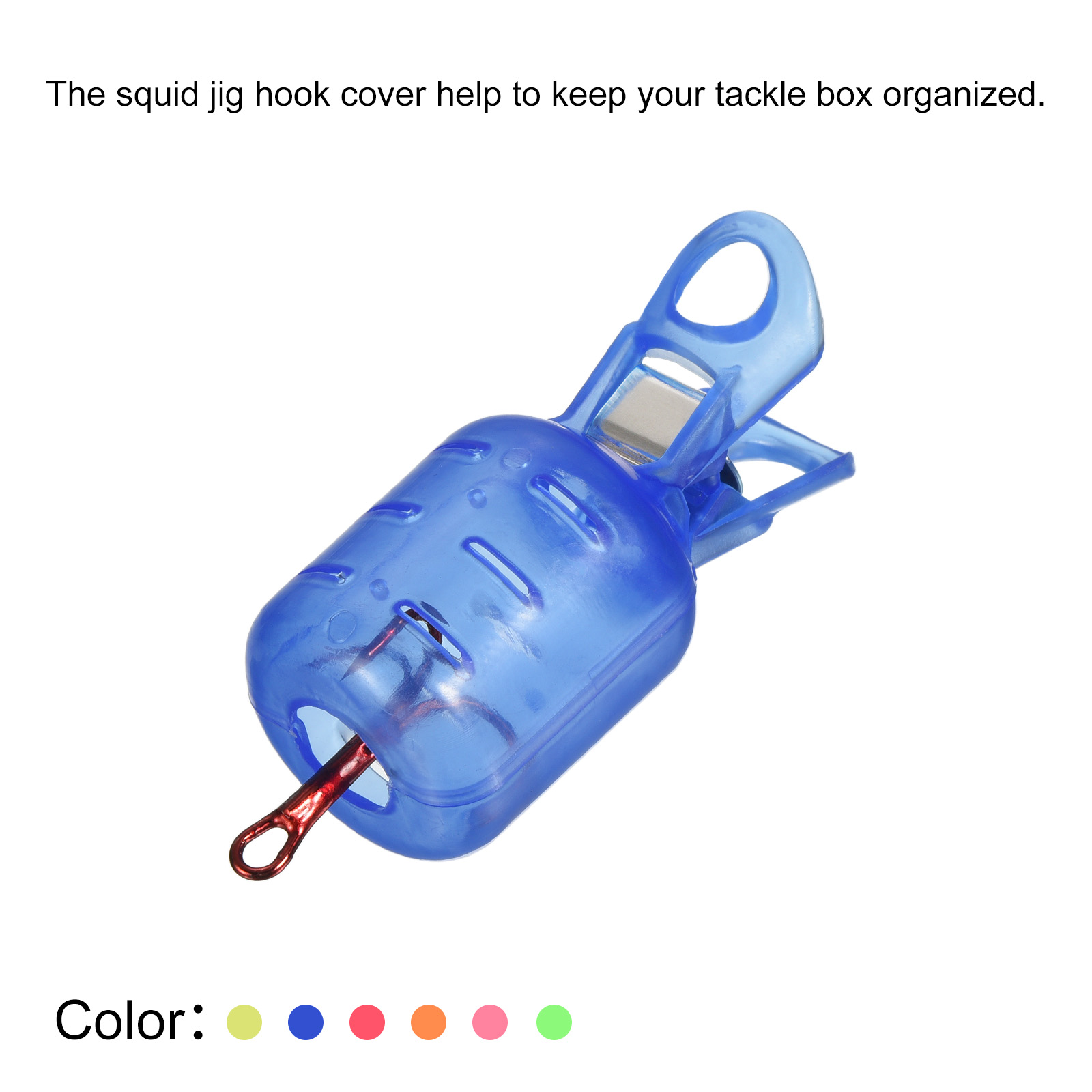 10pcs Small Size Squid Jig Hoo - Fishing Lure Box 评论和价格