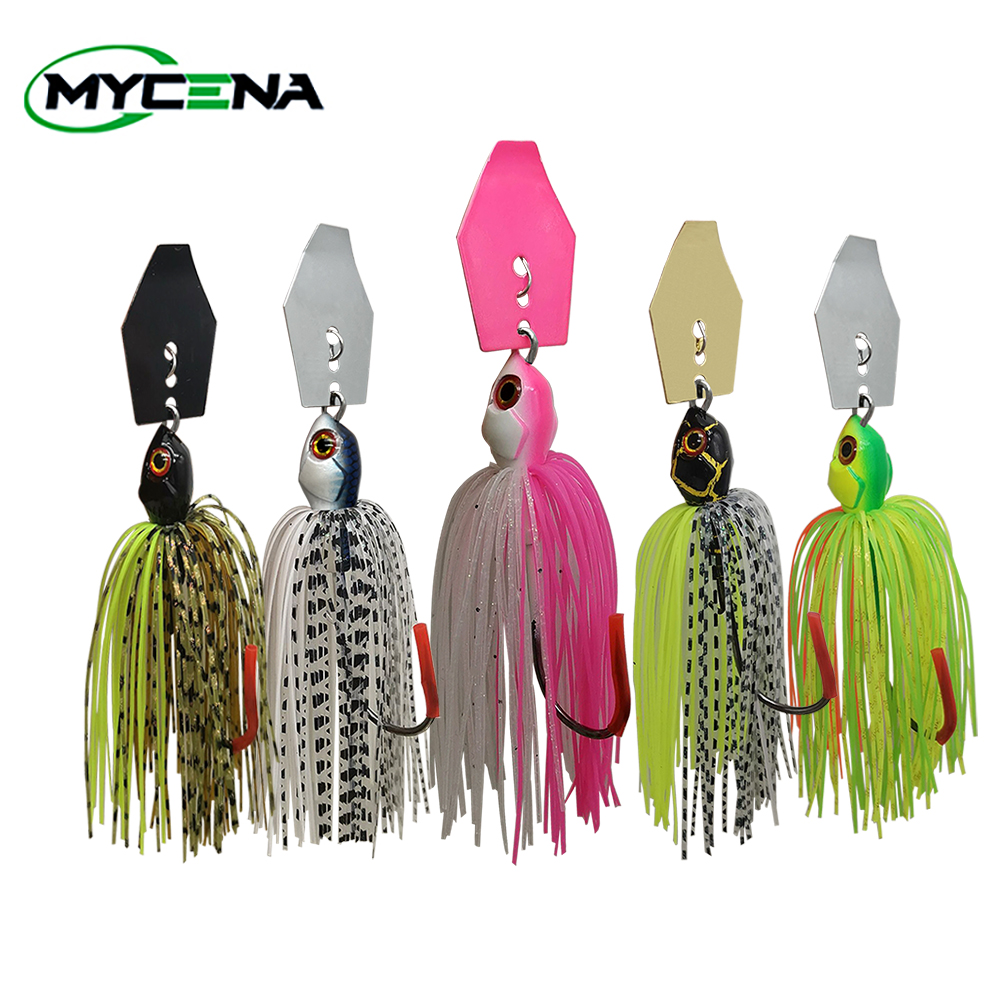 Mycena 7G/9G/11G/14G/21G fishi - Fishing Lure Blade Bait 评论和价格