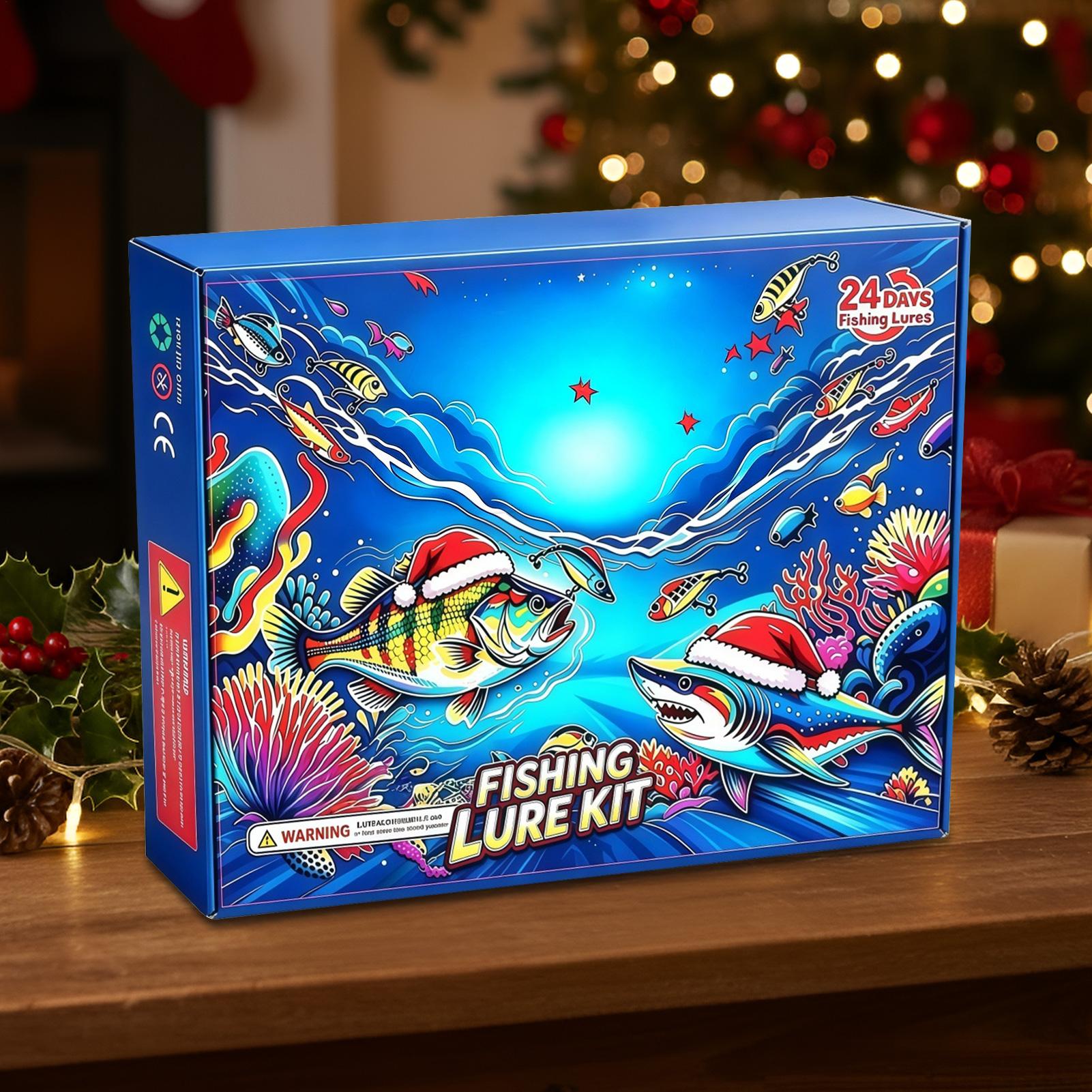 2026 Christmas Countdown Calen - Fishing Lure Kit 评论和价格