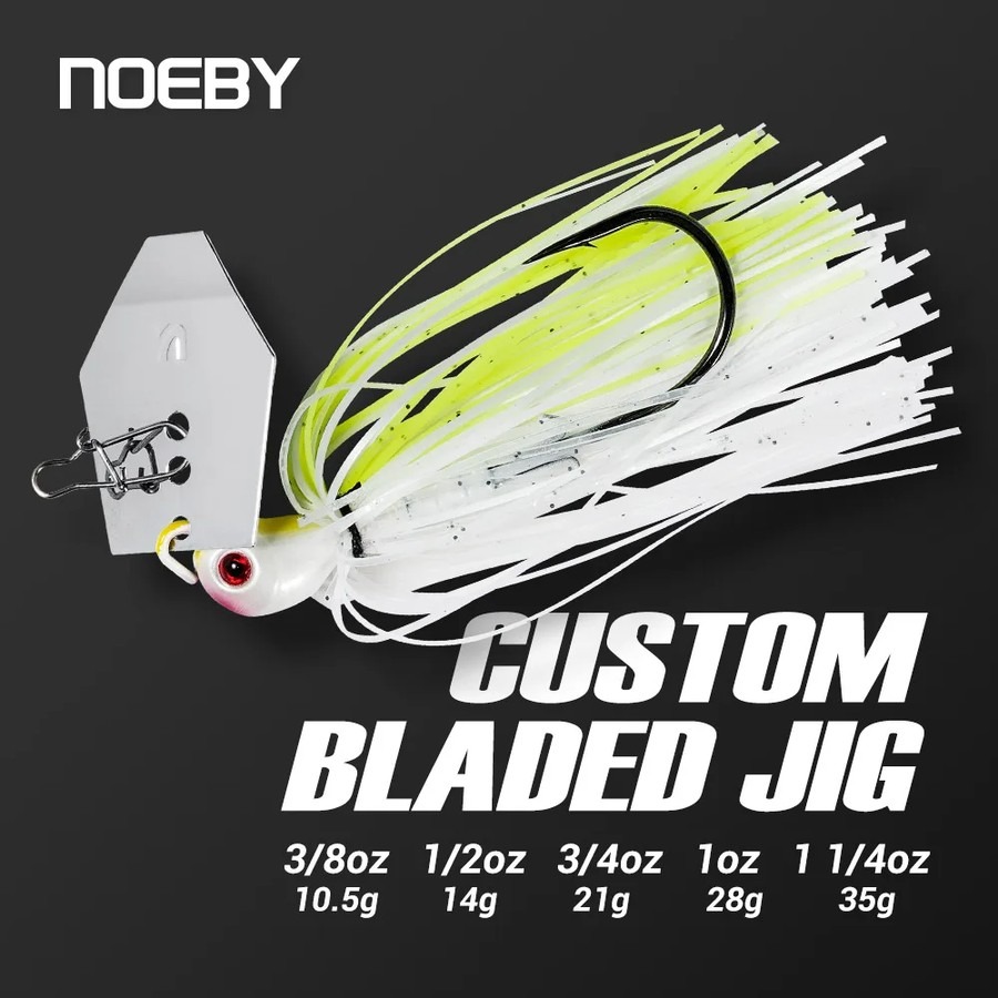 Noeby Chatterbait Bladed Jig 1 - Fishing Lure Blade Bait 评论和价格