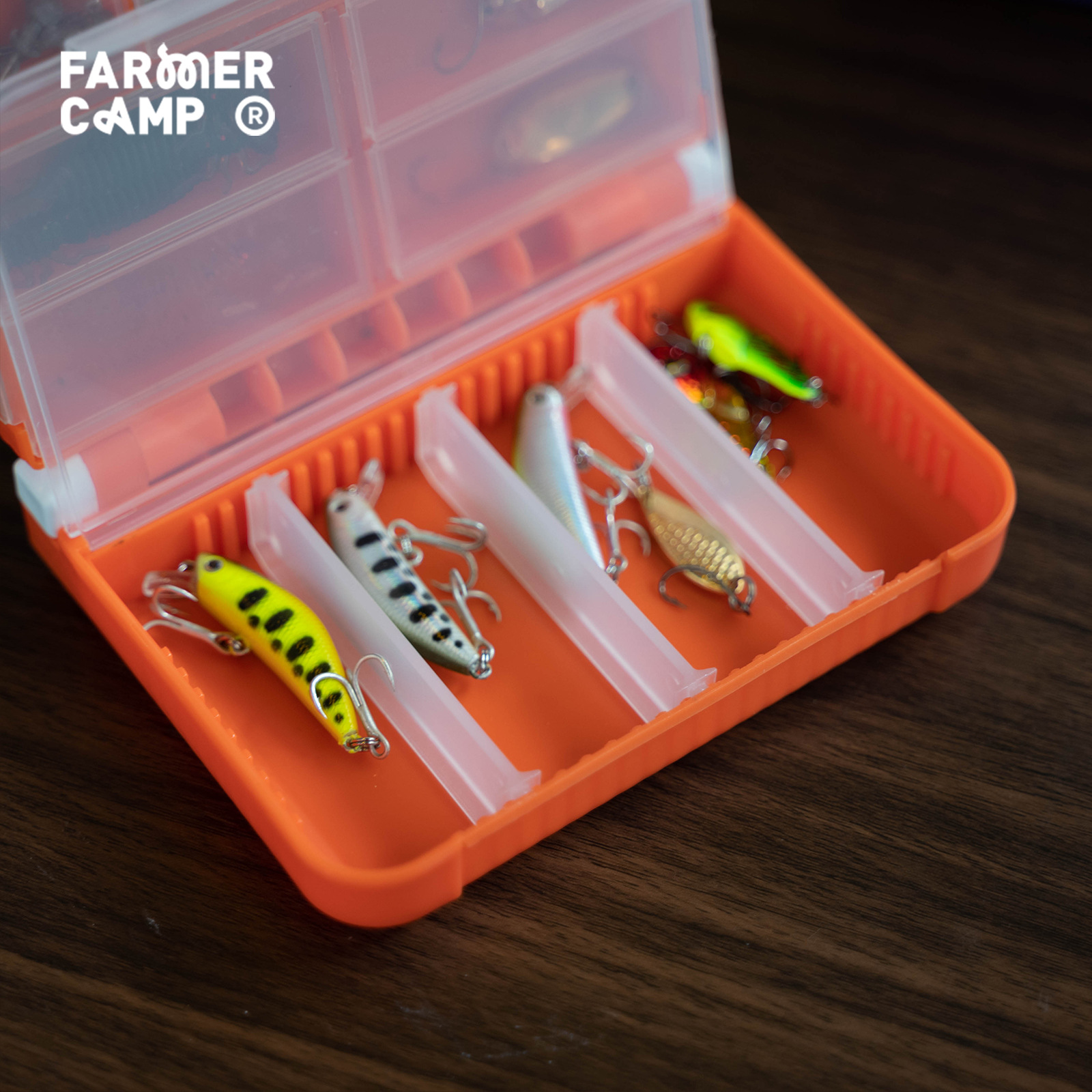 Portable Double Layer Fishing  - Fishing Lure Spoon 评论和价格