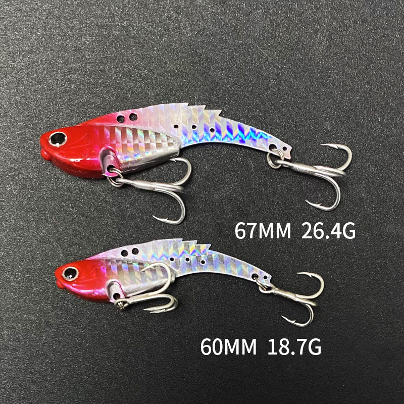 1pcs Metal Blade Vib 67MM 26.4 - Fishing Lure Blade Bait 评论和价格