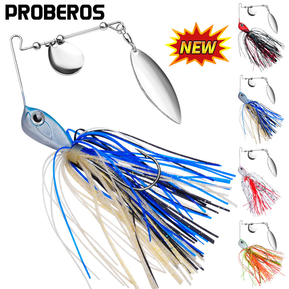 Proberos 10/14g Spinner Bait F - Fishing Lure Blade Bait 评论和价格