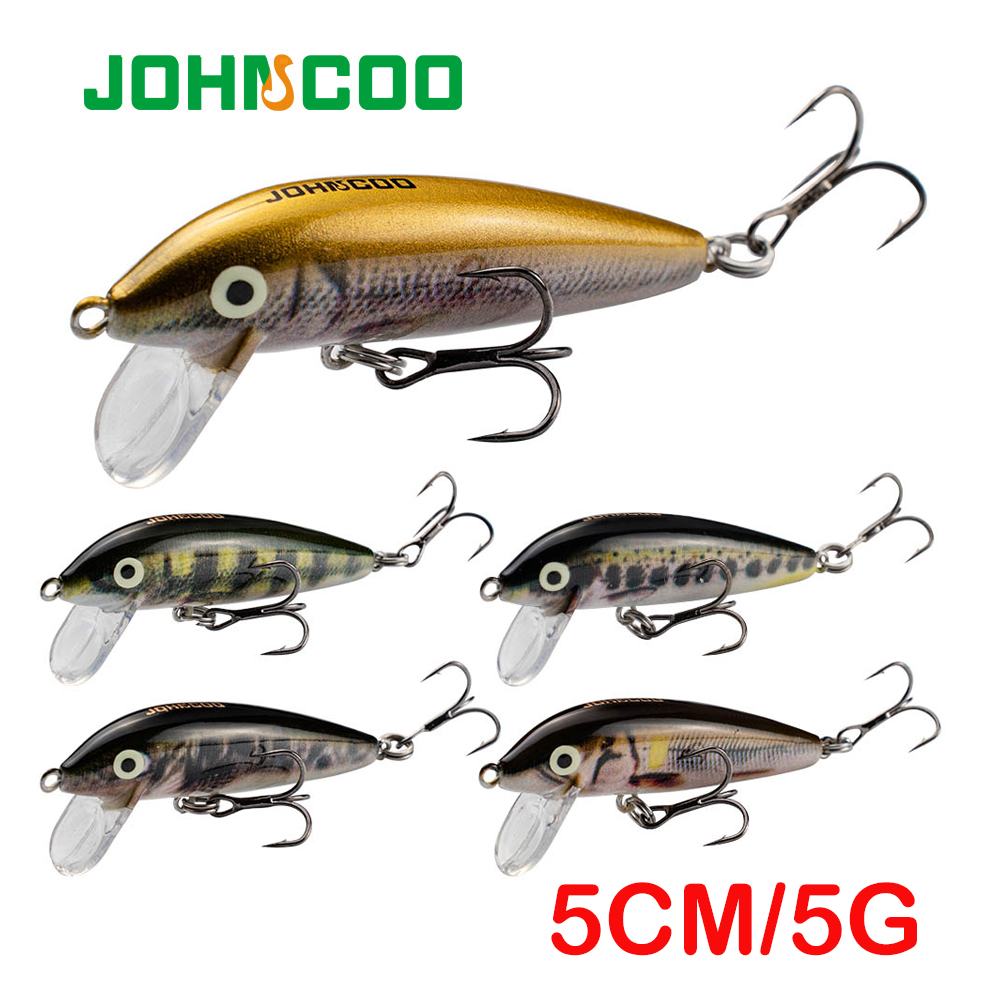 5cm 5g Sinking Minnow Wobblers - Fishing Lure Jerkbait 评论和价格