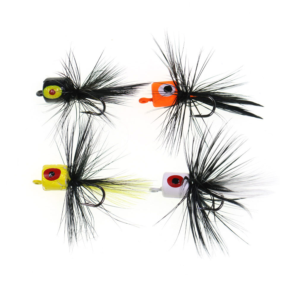 4pcs Size #10 Bass Panfish Pop - Fishing Lure Popper 评论和价格