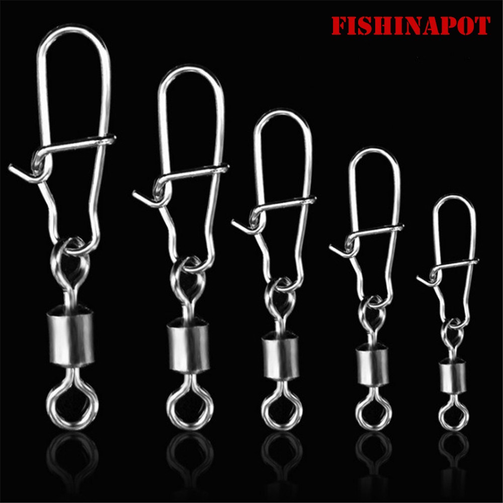 FISHINAPOT 30pcs/lot 2#-10# St - Fishing Lure Spinner 评论和价格