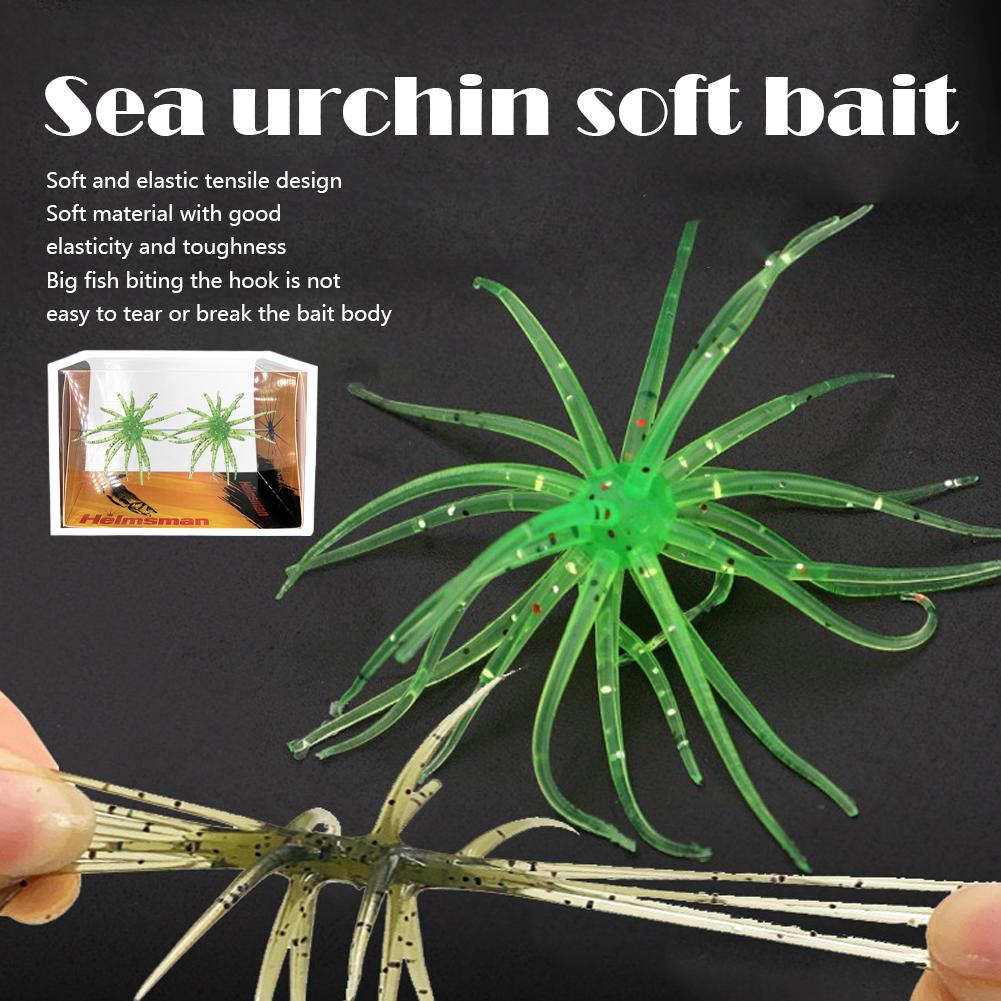 Floating TPR Sea Urchin Spiky  - Fishing Lure Swimbait 评论和价格