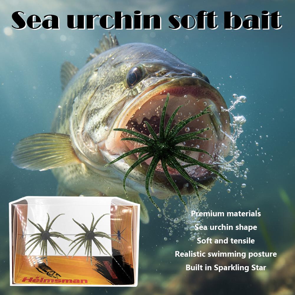 Floating TPR Sea Urchin Spiky  - Fishing Lure Swimbait 评论和价格