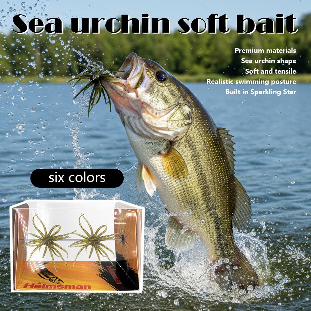 Floating TPR Sea Urchin Spiky  - Fishing Lure Swimbait 评论和价格
