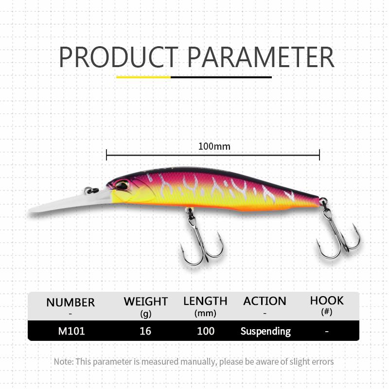 BEARKING 10cm 16g Super Magnet - Fishing Lure Jerkbait 评论和价格
