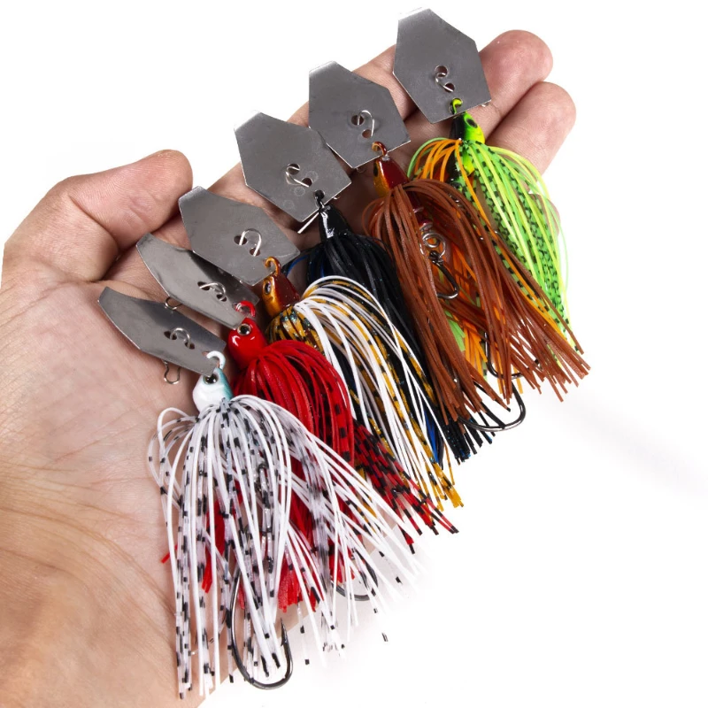 6 Pcs/Set Chatterbait Fishing  - Fishing Lure Swimbait 评论和价格