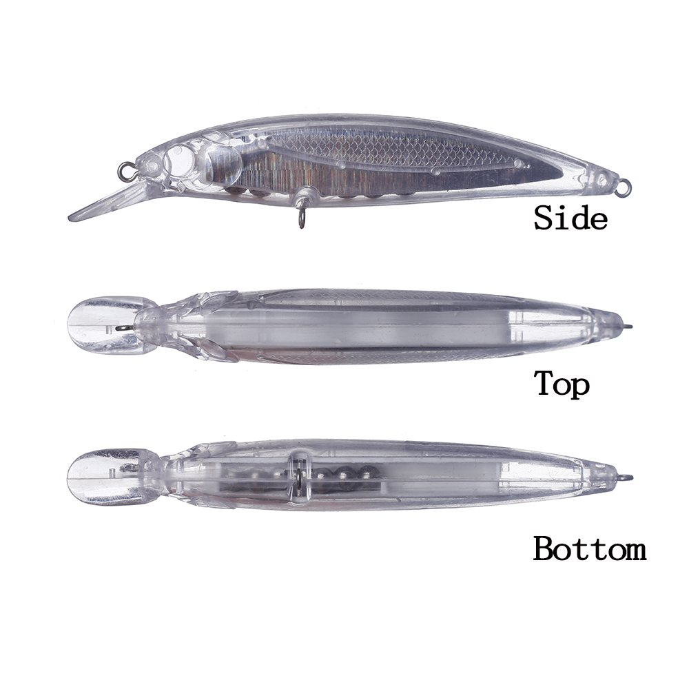 Chan’sHuang 20PCS Unpainted Bl - Fishing Lure Blade Bait 评论和价格