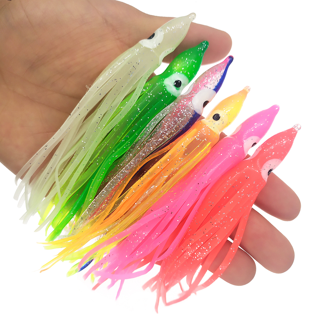 20Pcs Glow Luminous Octopus So - Fishing Lure Buzzbait 评论和价格